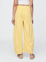 Gap Yellow Mid Rise UltraSoft Easy Horseshoe Jeans - Image 2 of 5