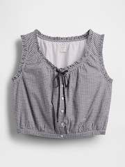 Gap DÔEN Gingham Cropped Tank Top - Imagen 5 de 6