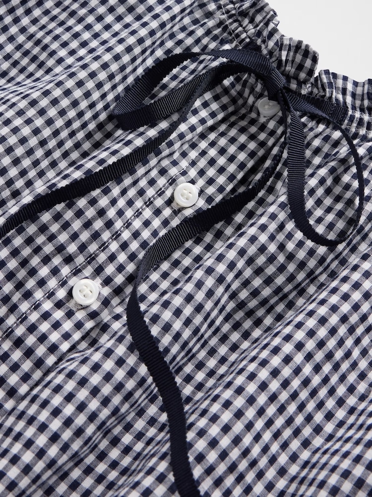 Gap DÔEN Gingham Cropped Tank Top - Imagen 6 de 6