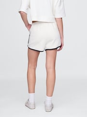 Gap White VintageSoft Logo Dolphin Sweat Shorts - Image 2 of 5