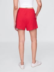 Gap Red Heavyweight French Terry Classic Sweat Shorts - Image 2 of 7