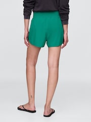 Gap Green High Waisted Running Shorts - Image 2 of 3