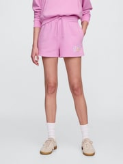 Gap Pink Logo Pull On Shorts - Image 1 of 5