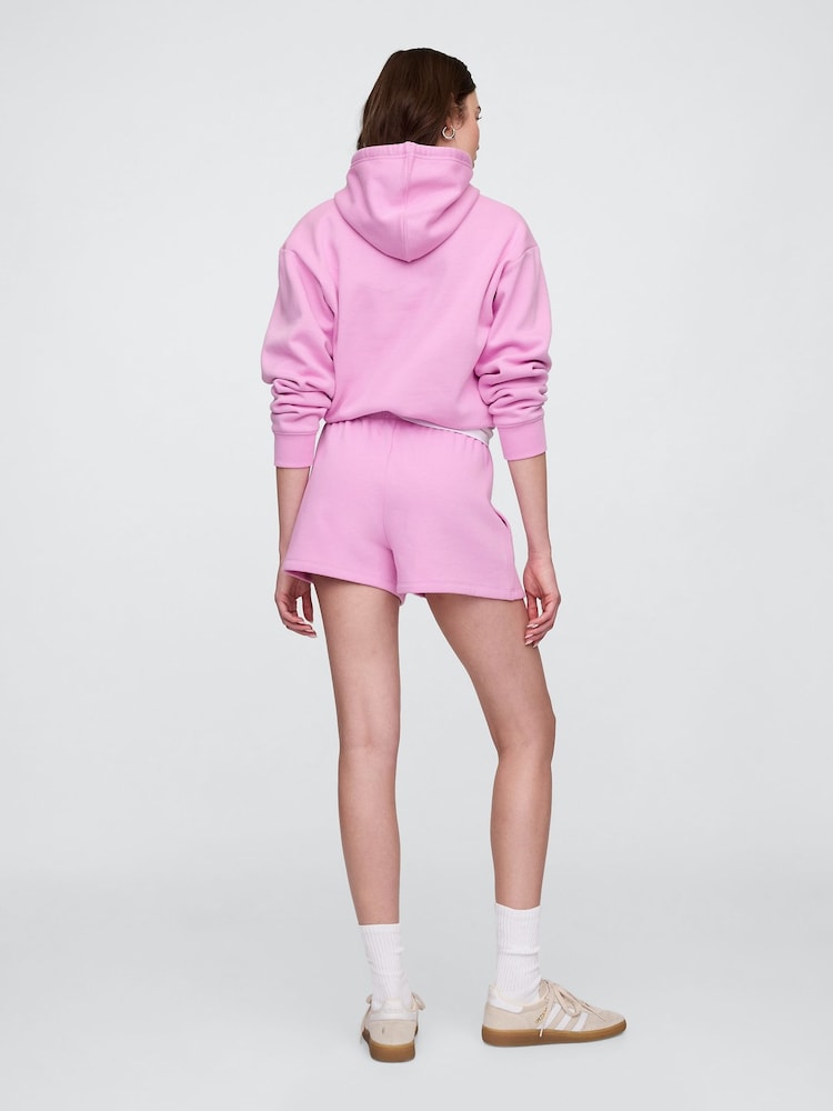 Gap Pink Logo Pull On Shorts - Image 2 of 5