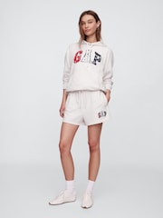 Gap Grey Logo Pull On Shorts - Image 3 of 5