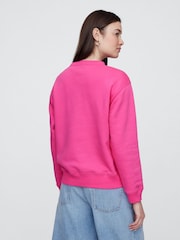 Gap Pink Relaxed Logo Sweatshirt - Image 2 of 5