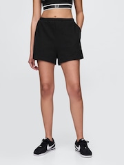 Gap Black Heavyweight French Terry Classic Sweat Shorts - Image 1 of 5