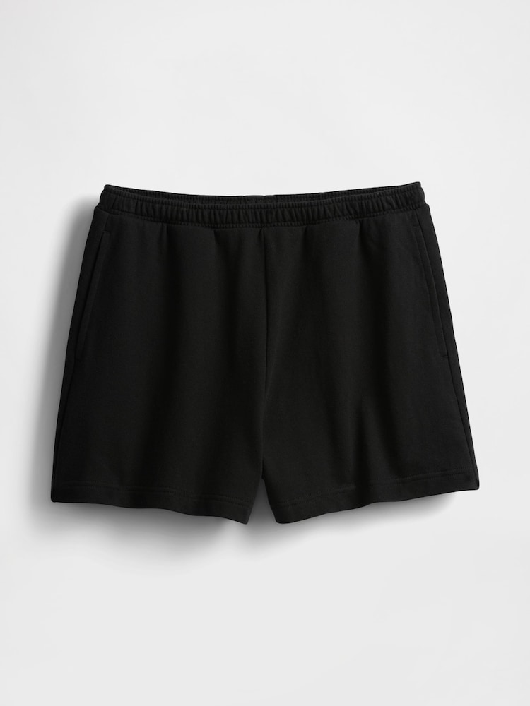 Gap Black Heavyweight French Terry Classic Sweat Shorts - Image 5 of 5
