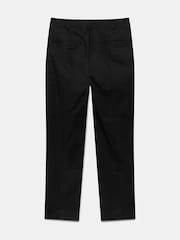 Mint Velvet Black Cropped Tapered Trousers - Image 7 of 7
