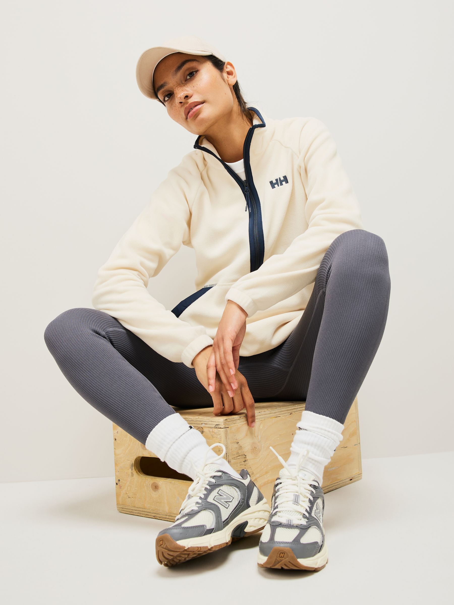Buy Helly Hansen Cream Rig Fleece 1/2 Zip from Next USA