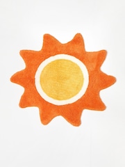 Oliver Bonas Orange Sun Shaped Bath Mat - Image 2 of 5