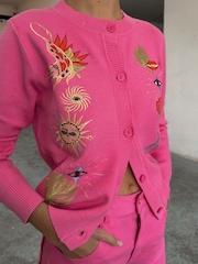 Never Fully Dressed Pink Enchanted Cardigan - Image 3 of 5
