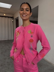 Never Fully Dressed Pink Enchanted Cardigan - Image 5 of 5