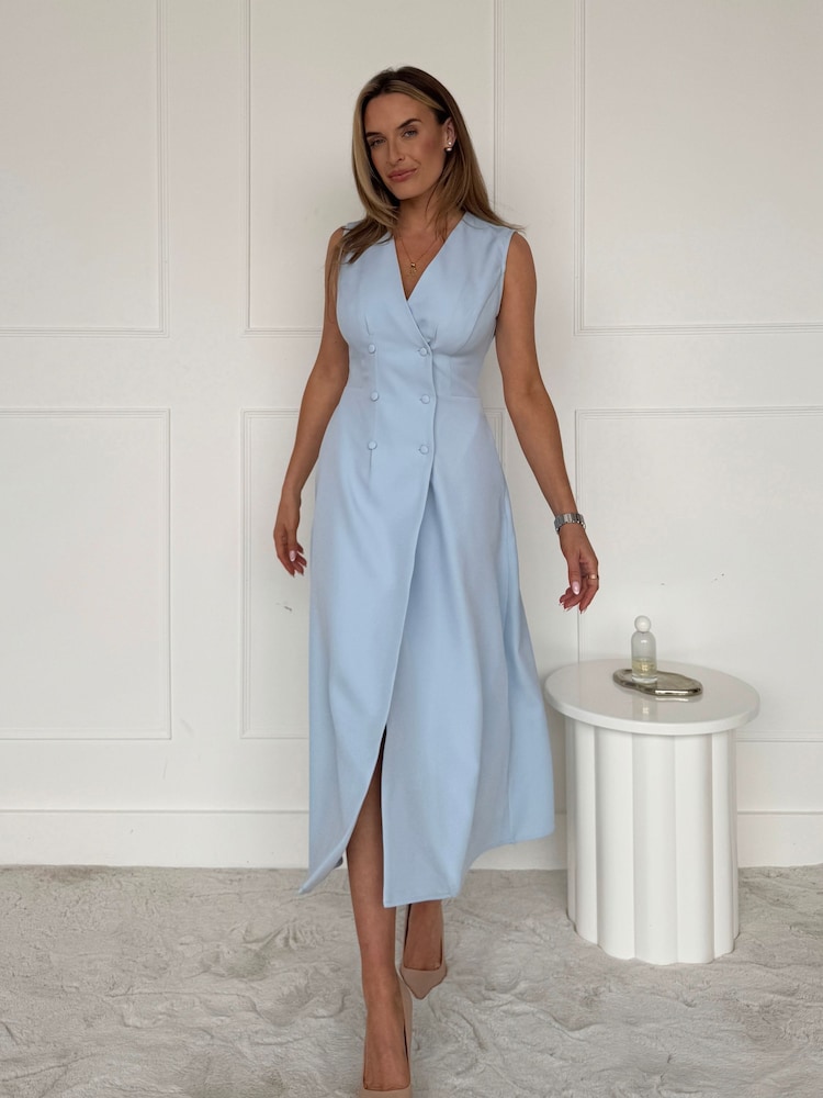 Girl In Mind Hazel Tailored Sleevless Midi Dress - Imagen 1 de 5 Girl In Mind Hazel Tailored Sleevless Midi Dress - Imagen 1 de 5