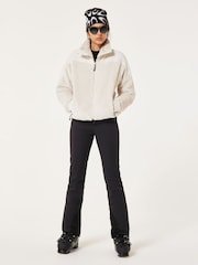 Oakley Womens Mountain Fire Sherpa White Fleece - Image 1 of 10