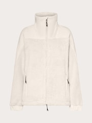 Oakley Womens Mountain Fire Sherpa White Fleece - Image 8 of 10