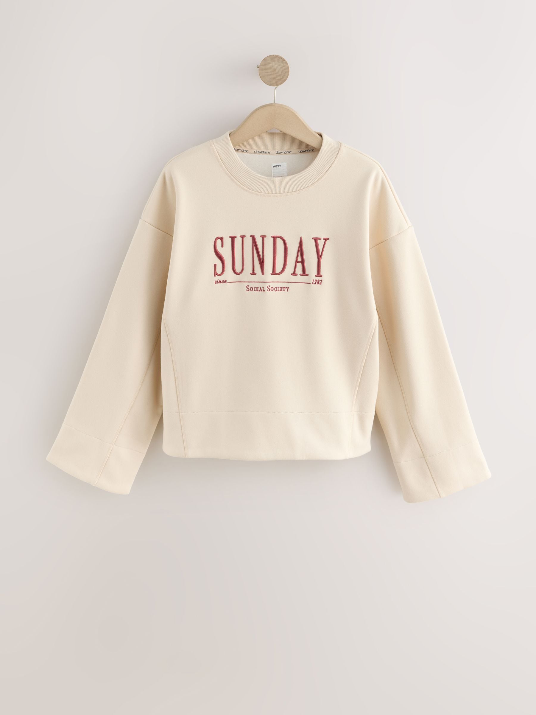 Buy Neutral Sunday Long Sleeve Sweatshirt from Next USA