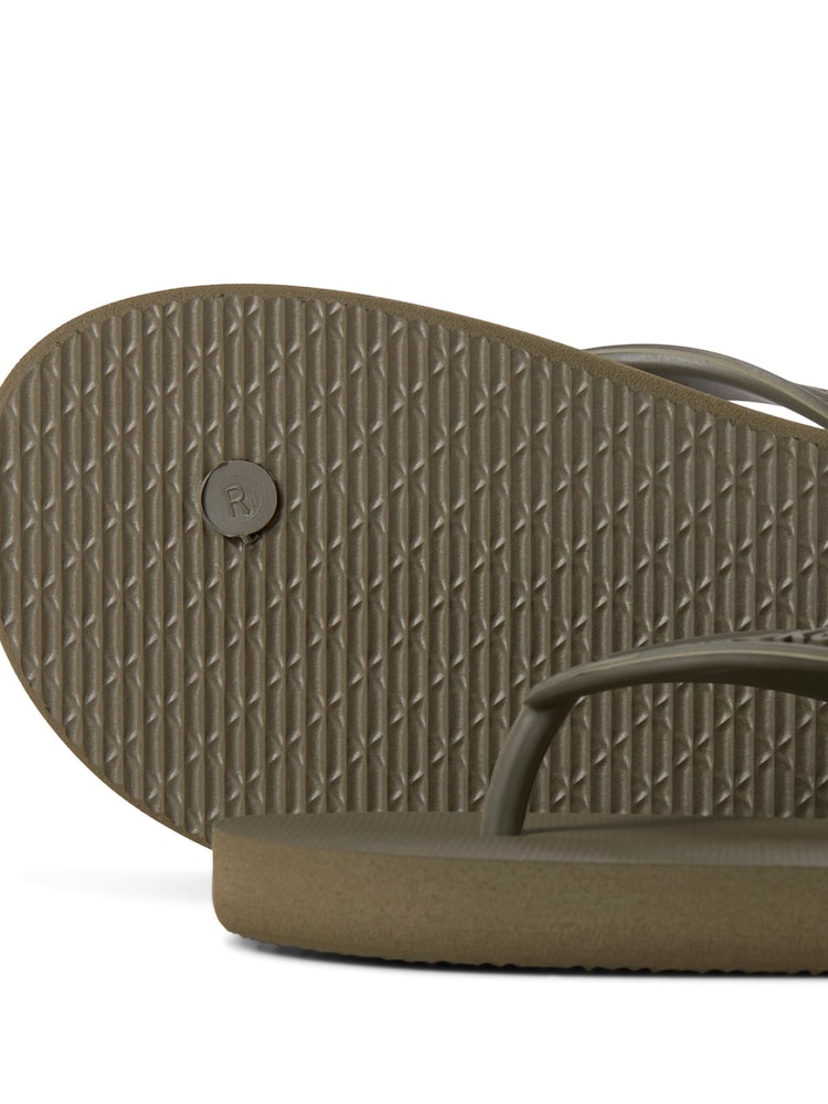 JACK & JONES Green Flip Flops 2 Pack - Image 5 of 5
