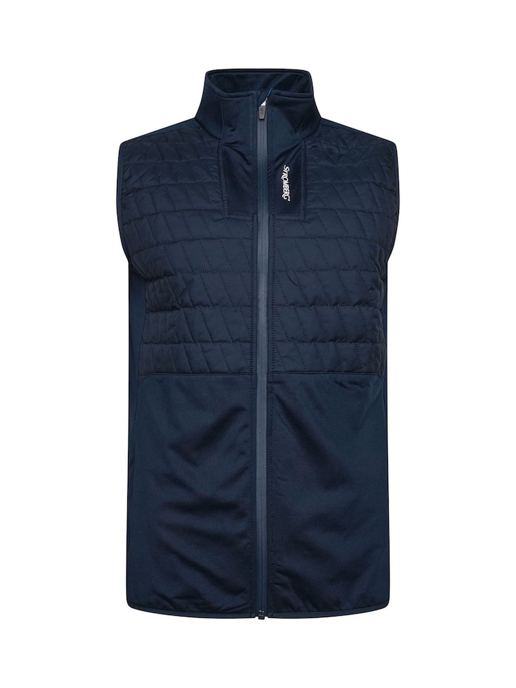 Stromberg Mens Penrith Quilted Golf Gilet - Image 1 of 4