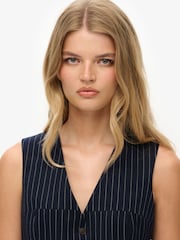 Superdry Blue Waistcoat - Image 3 of 6
