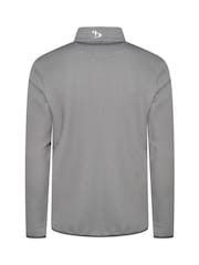 Stromberg Mens Grey Meltham Half Zip Golf Mid Layer Sweat Top - Image 2 of 4