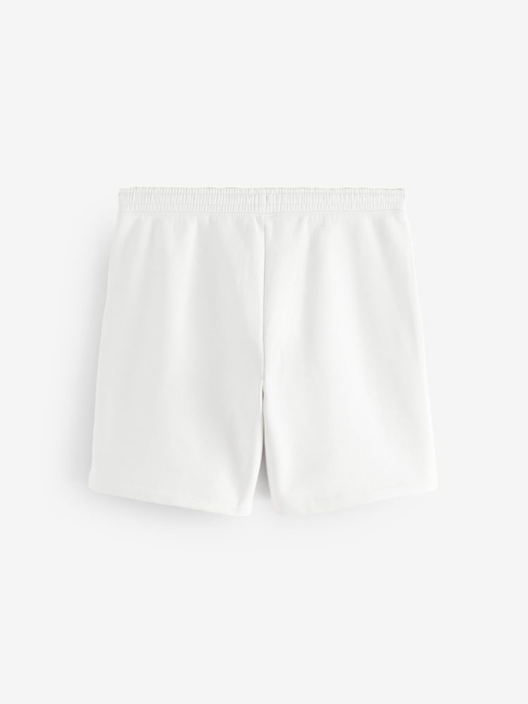 Gap White Pull On Logo Jogger Shorts - Image 2 of 5
