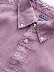 Gap Purple 100% Linen Classic Shirt - Image 3 of 5