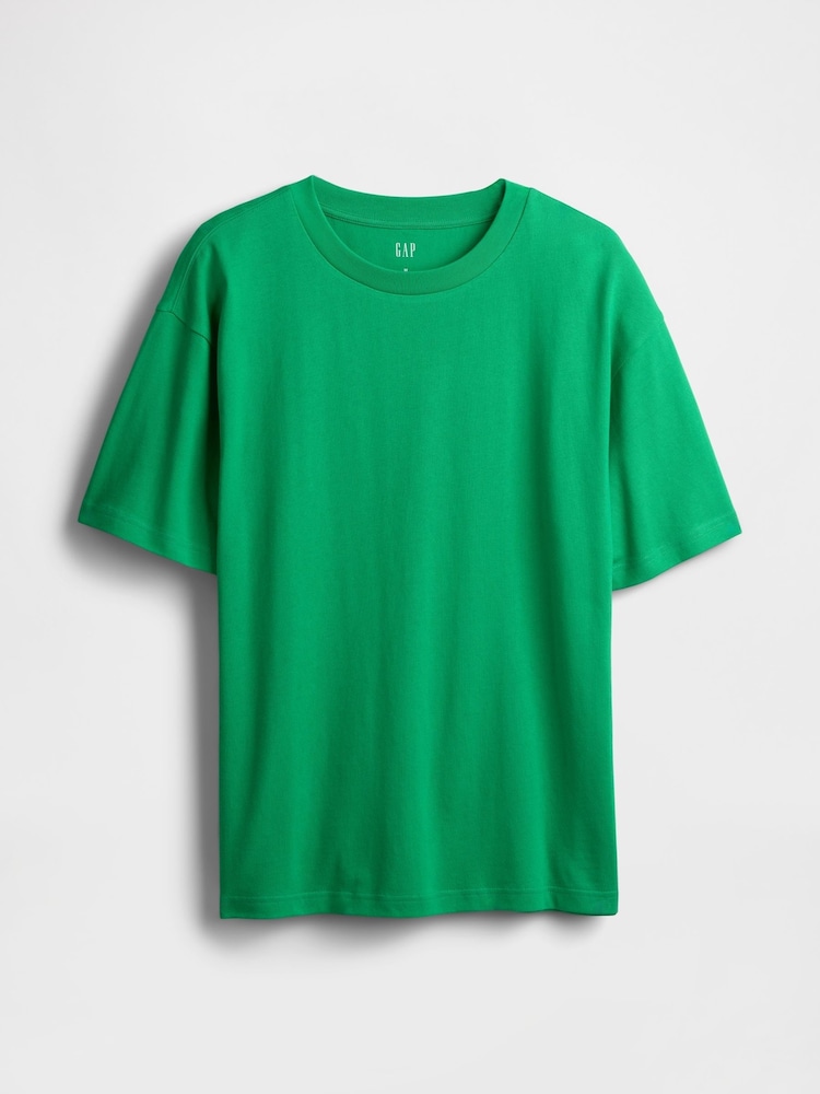 Gap Green World Logo Short Sleeve T-Shirt - Image 5 of 5