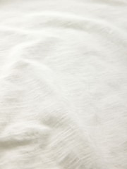 Gap White Slub Curved Hem Short Sleeve T-Shirt - Image 4 of 4