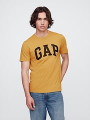 Gap Yellow Everyday Soft Logo T-Shirt - Image 1 of 5