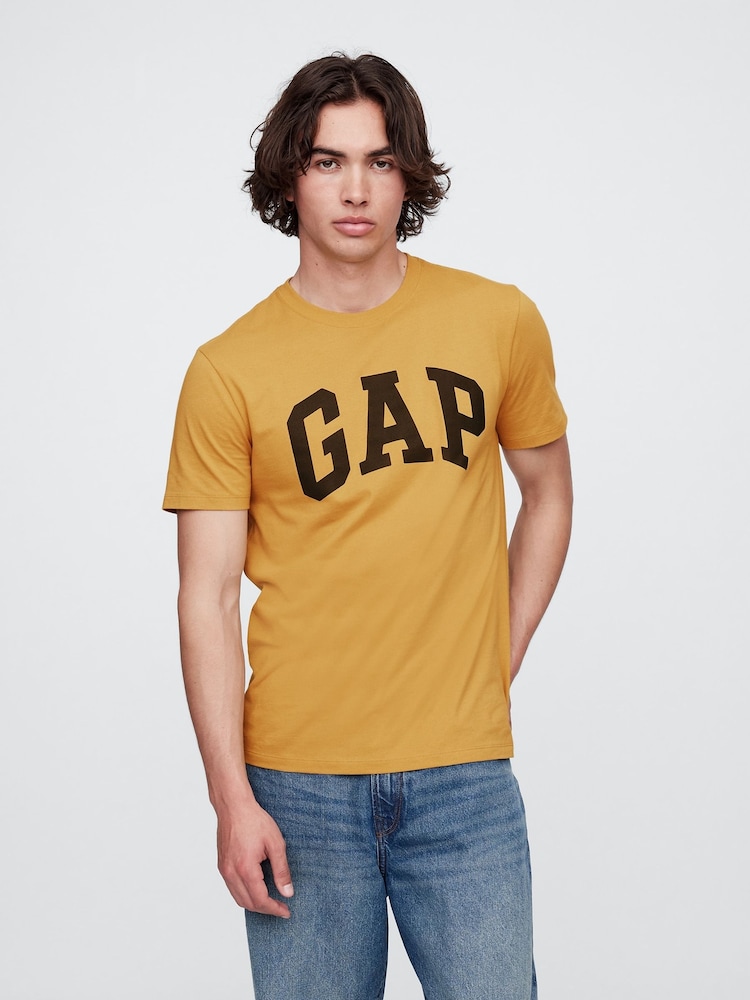 Gap Yellow Everyday Soft Logo T-Shirt - Image 1 of 5