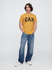 Gap Yellow Everyday Soft Logo T-Shirt - Image 3 of 5