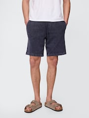 Gap Navy Blue Relaxed Sweat Shorts - Image 1 of 5