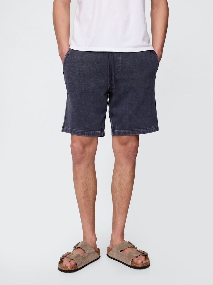 Gap Navy Blue Relaxed Sweat Shorts - Image 1 of 5