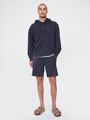 Gap Navy Blue Relaxed Sweat Shorts - Image 3 of 5