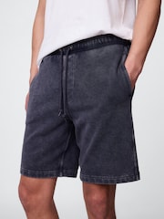 Gap Navy Blue Relaxed Sweat Shorts - Image 5 of 5