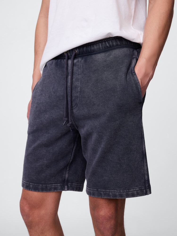 Gap Navy Blue Relaxed Sweat Shorts - Image 5 of 5