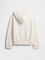 Blanco/rojo - Gap Zip Up Logo Hoodie (4-13yrs) - Imagen 2 de 3