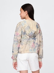 Gap Relaxed Cropped Zip Hoodie (4-13yrs) - Imagen 2 de 5