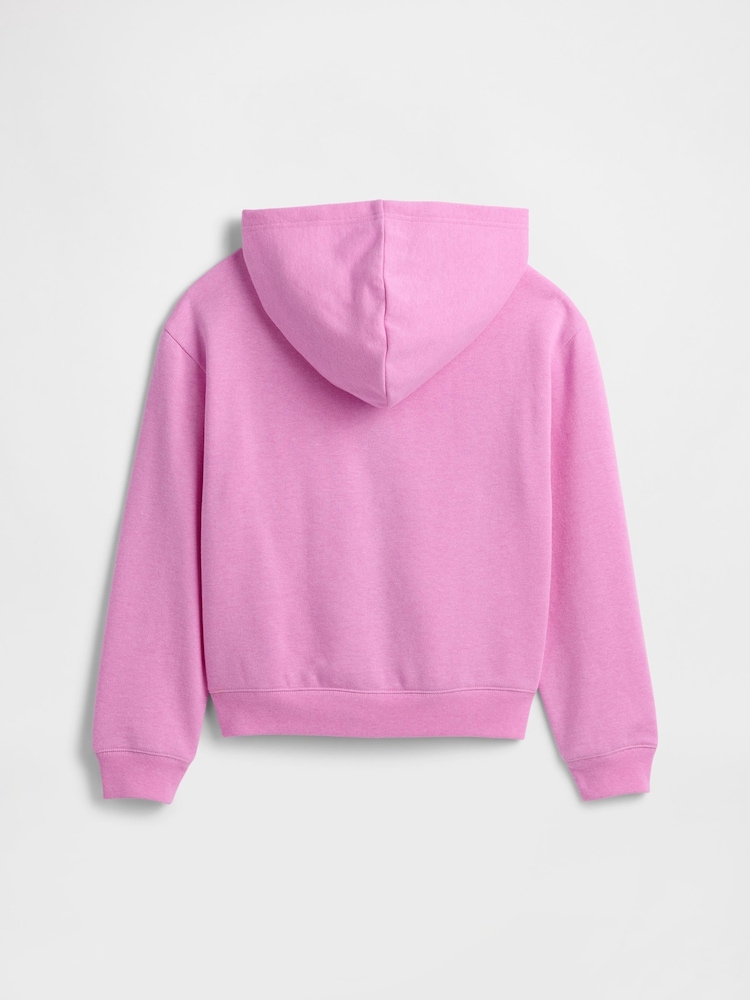 Gap Purple Zip Up Logo Hoodie (4-13yrs) - Image 2 of 3