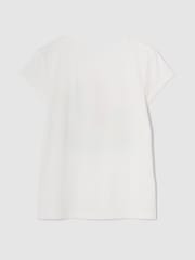 Белый, принт пальм - Gap Graphic Short Sleeve T-Shirt (4-13yrs) - Изображение 2 из 2