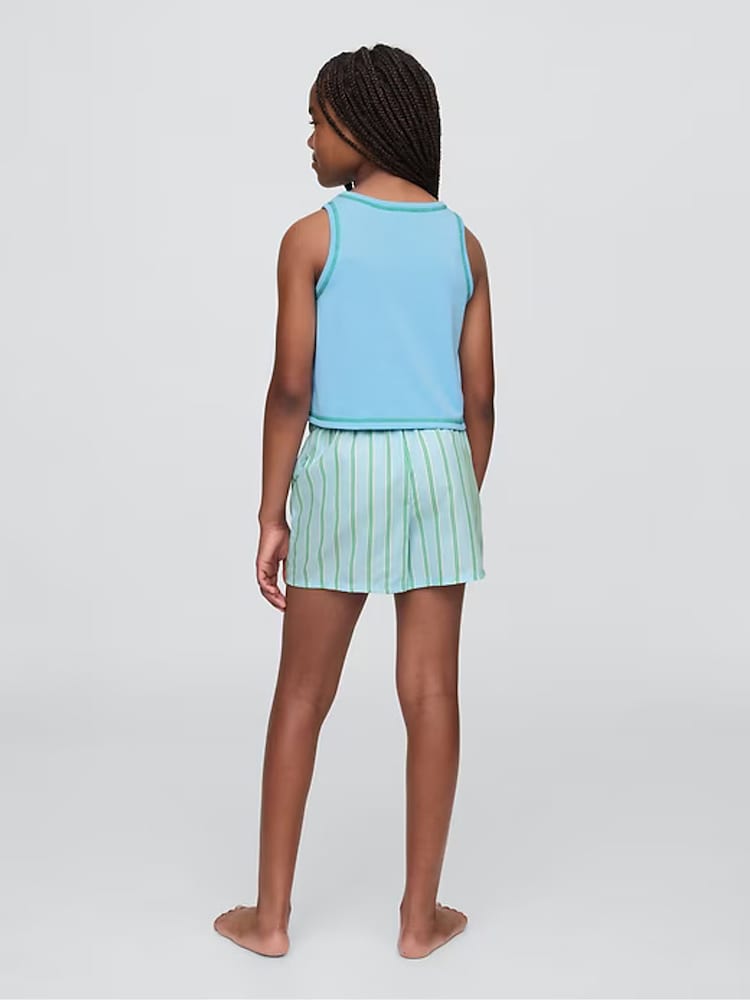 Gap Blue Lilo & Stitch Disney Vest & Short Pyjamas (6-13yrs) - Image 2 of 5 Gap Blue Lilo & Stitch Disney Vest & Short Pyjamas (6-13yrs) - Image 2 of 5