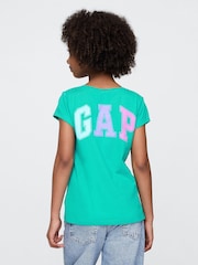 Gap Green Logo Short Sleeve Graphic T-Shirt (4-13yrs) - Image 2 of 2