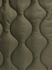 Barbour® Green Marnie Quilt Tote Bag - Image 7 of 8