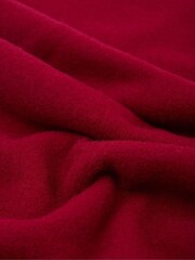 Barbour® Red Lambswool Woven Scarf - Image 7 of 7