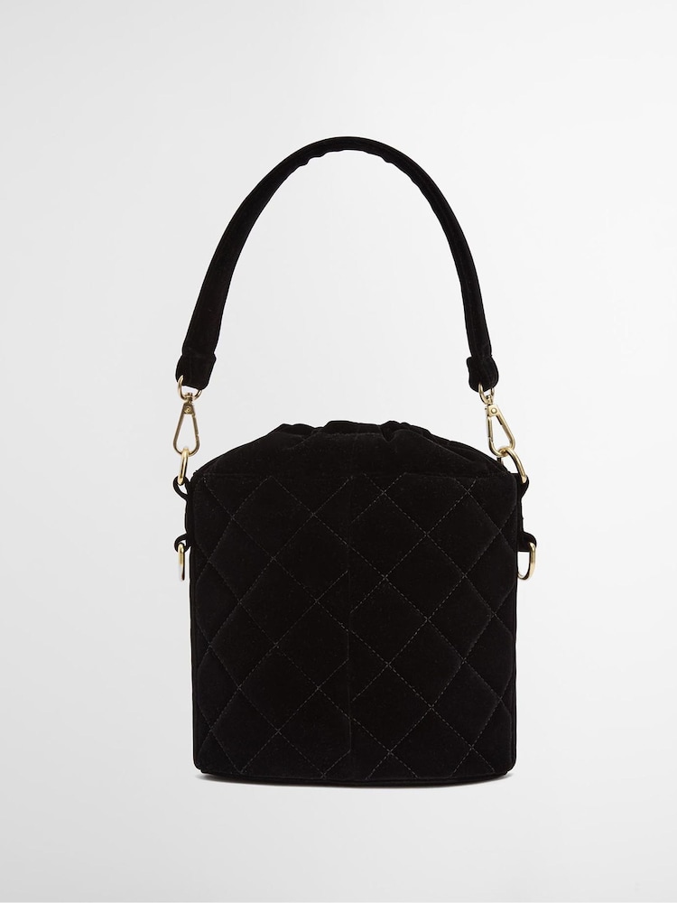 Barbour® International Mini Balham Black Tot Bag - Image 2 of 8