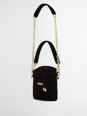 Barbour® International Mini Balham Black Tot Bag - Image 3 of 8