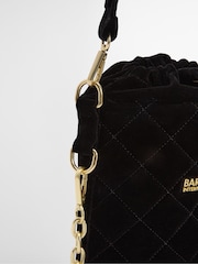 Barbour® International Mini Balham Black Tot Bag - Image 5 of 8
