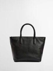 Barbour® Black Birch Leather Tote Bag - Image 4 of 9
