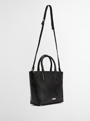 Barbour® Black Birch Leather Tote Bag - Image 5 of 9